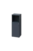 CN 3 - 4DN skříň, 1-dveřová/nika, levá, 1100x400x400, antracit