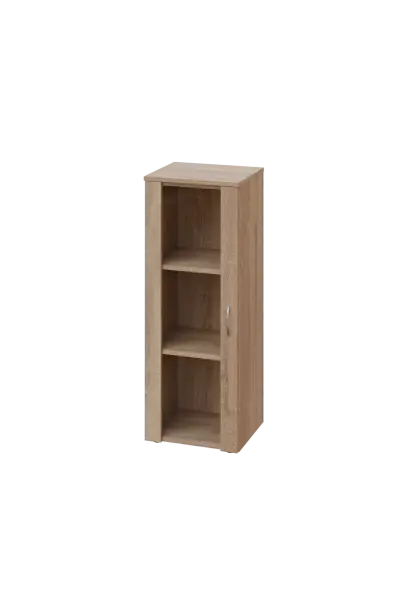 CN 3 - 4S skříň, 1-dveřová/prosklená, levá, 1100x400x400, dub bardolino