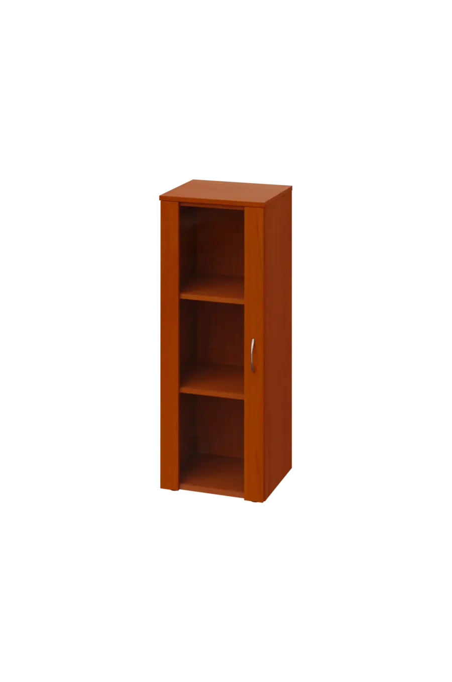 CN 3 - 4S skříň, 1-dveřová/prosklená, levá, 1100x400x400, třešeň šumavská