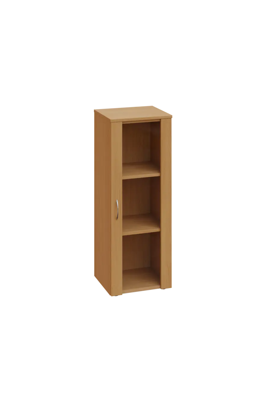 CN 3 - 4S skříň, 1-dveřová/prosklená, pravá, 1100x400x400, buk royal