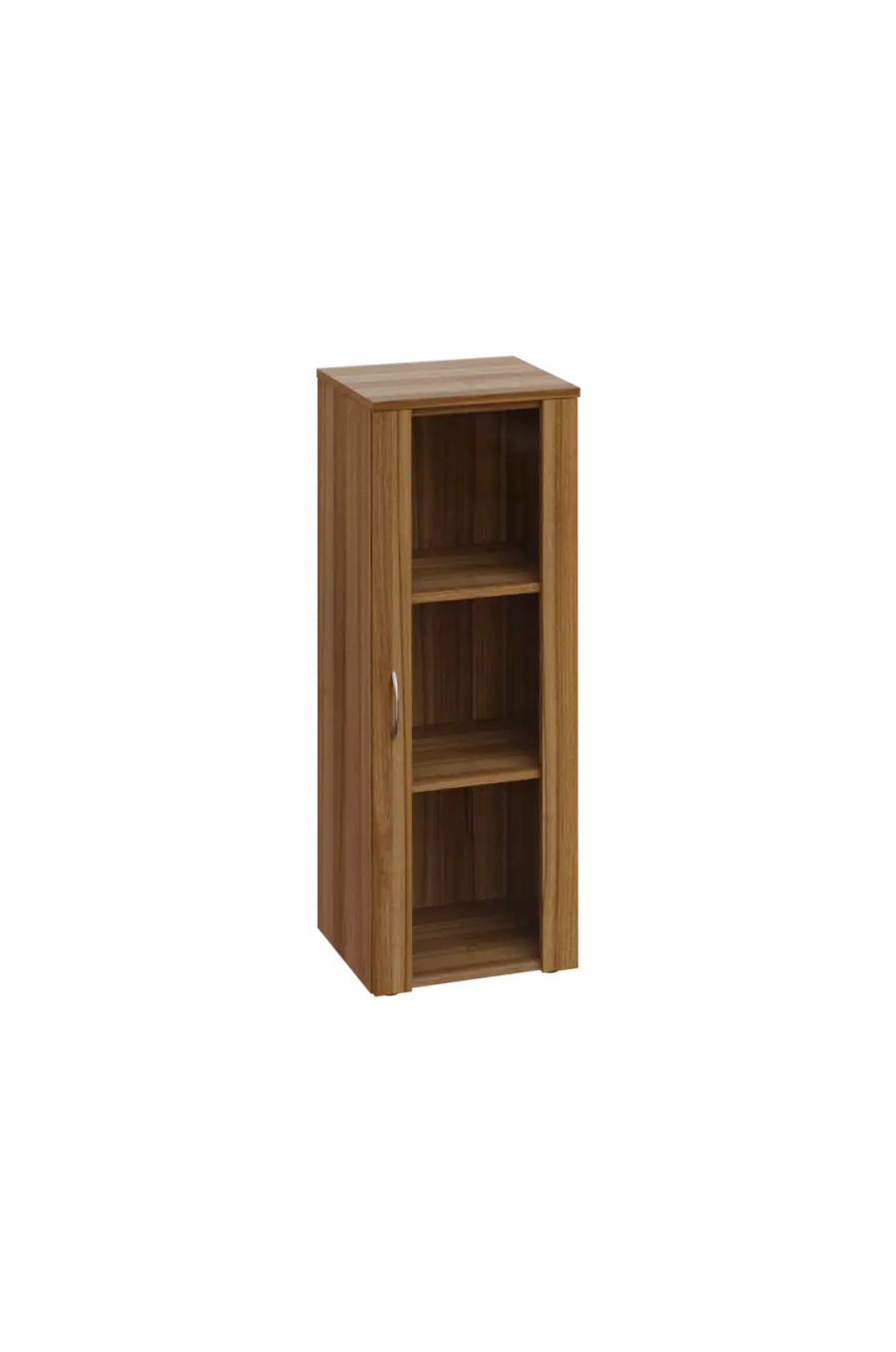 CN 3 - 4S skříň, 1-dveřová/prosklená, pravá, 1100x400x400, ořech světlý