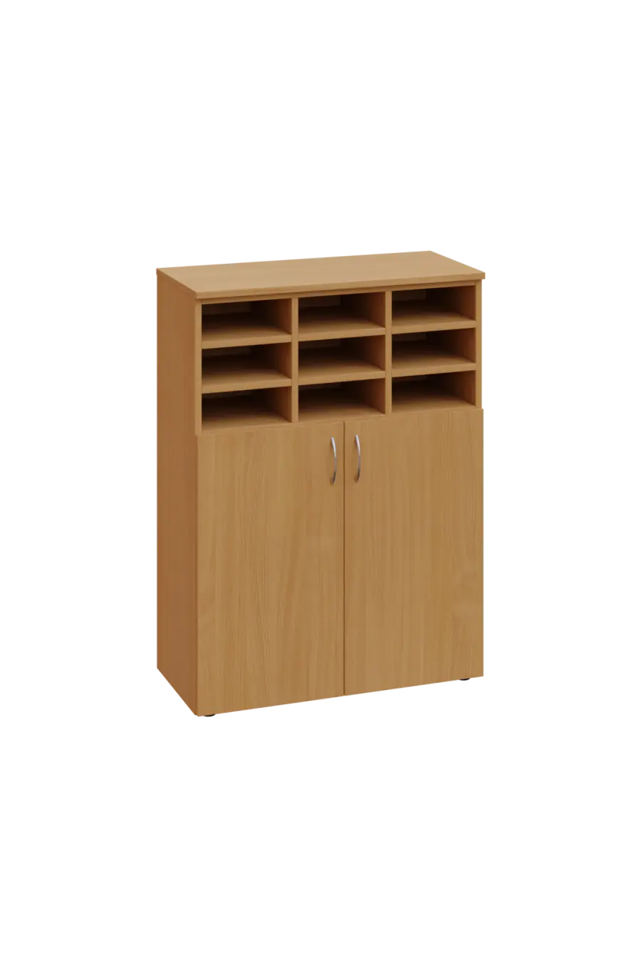 CRG - 3 skříň, 2-dveřová/registrační vložka, 1100x800x400, buk royal