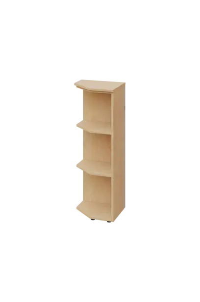 CZ 3 - 4 skříň rohová, levá, 1100x400x400, bříza světlá