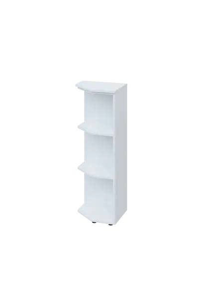 CZ 3 - 4 skříň rohová, levá, 1100x400x400, bílá