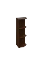 CZ 3 - 4 skříň rohová, pravá, 1100x400x400, ořech královský