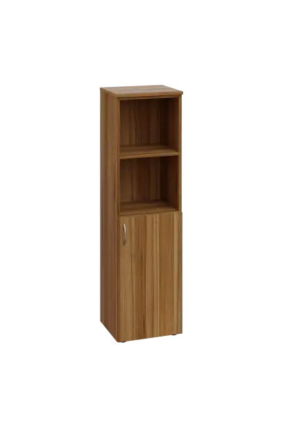 CN 4 - 4DN2 skříň, 1-dveřová/nika, pravá, 1450x400x400, ořech světlý