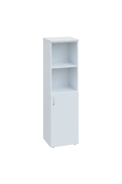 CN 4 - 4DN2 skříň, 1-dveřová/nika, pravá, 1450x400x400, bílá