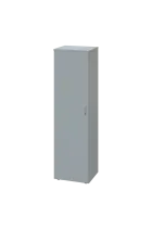 CN 4 - 4D skříň, 1-dveřová, levá, 1450x400x400, šedá