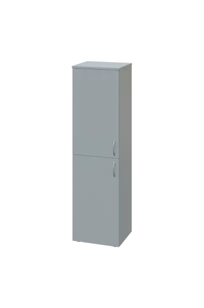CN 4 - 42D skříň, 2-dveřová, levá, 1450x400x400, šedá