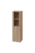 CN 4 - 4DS skříň, 1-dveřová/prosklená, levá, 1450x400x400, dub bardolino