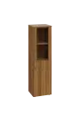 CN 4 - 4DS skříň, 1-dveřová/prosklená, pravá, 1450x400x400, ořech světlý