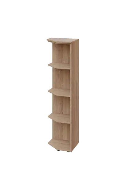 CZ 4 - 4 skříň, rohová, levá, 1450x400x400, dub bardolino