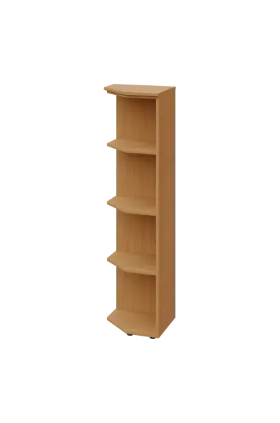 CZ 4 - 4 skříň, rohová, levá, 1450x400x400, buk royal