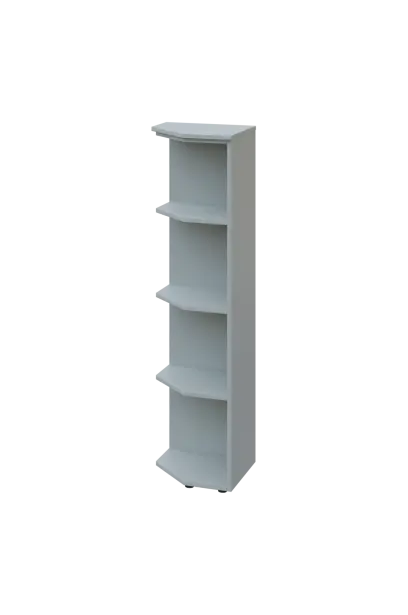 CZ 4 - 4 skříň, rohová, levá, 1450x400x400, šedá