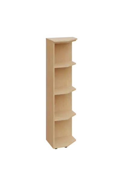 CZ 4 - 4 skříň, rohová, pravá, 1450x400x400, bříza světlá