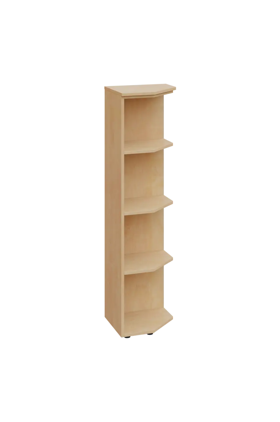 CZ 4 - 4 skříň, rohová, pravá, 1450x400x400, bříza světlá