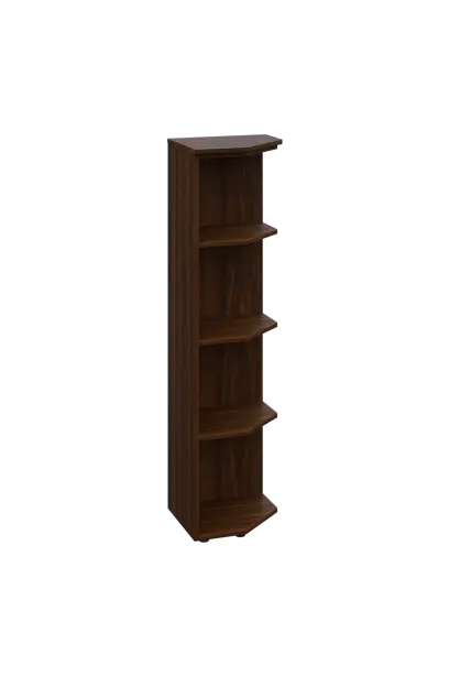 CZ 4 - 4 skříň, rohová, pravá, 1450x400x400, ořech královský