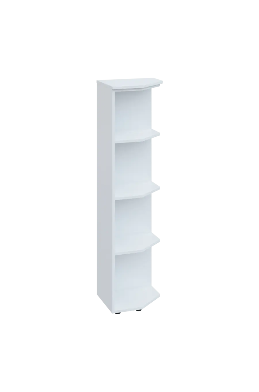 CZ 4 - 4 skříň, rohová, pravá, 1450x400x400, bílá