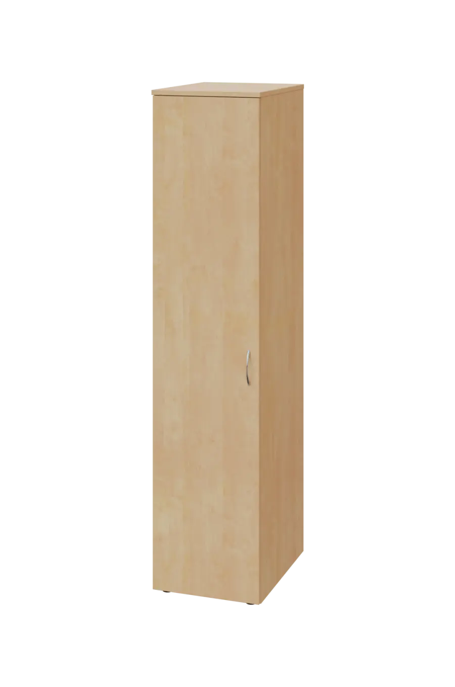 CST 4 - 41 šatní skříň, 1-dveřová, tyč, levá, 1450x400x600, bříza světlá