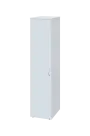 CST 4 - 41 šatní skříň, 1-dveřová, tyč, levá, 1450x400x600, bílá