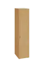 CST 4 - 41 šatní skříň, 1-dveřová, tyč, pravá, 1450x400x600, javor horský