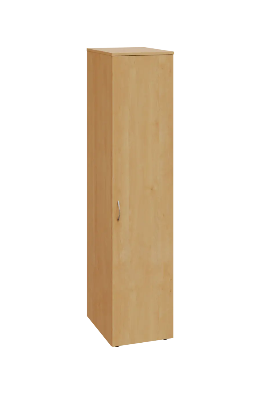 CST 4 - 41 šatní skříň, 1-dveřová, tyč, pravá, 1450x400x600, javor horský