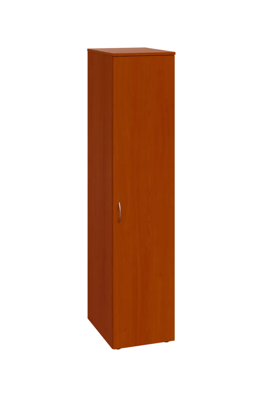 CST 4 - 41 šatní skříň, 1-dveřová, tyč, pravá, 1450x400x600, třešeň šumavská