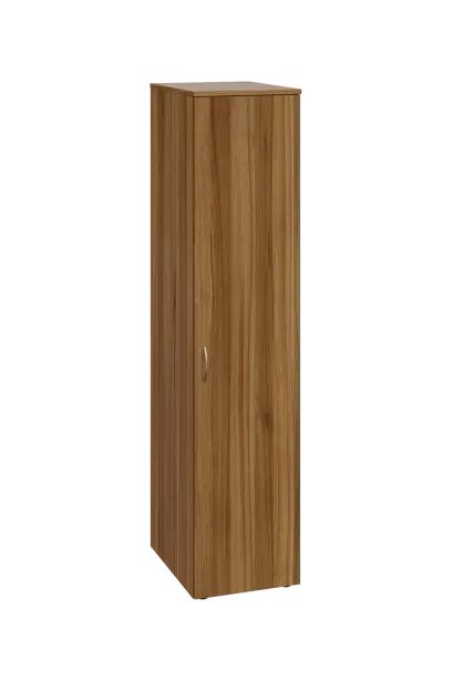 CST 4 - 41 šatní skříň, 1-dveřová, tyč, pravá, 1450x400x600, ořech světlý