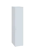 CST 4 - 41 šatní skříň, 1-dveřová, tyč, pravá, 1450x400x600, bílá