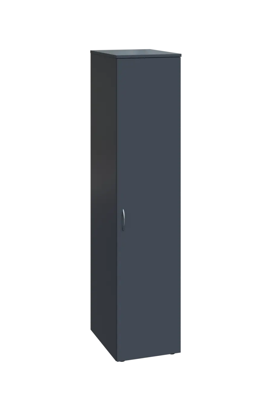 CST 4 - 41 šatní skříň, 1-dveřová, tyč, pravá, 1450x400x600, antracit
