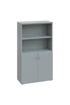 CN 4 - 8DN2 skříň, 2-dveřová/nika, 1450x800x400, šedá