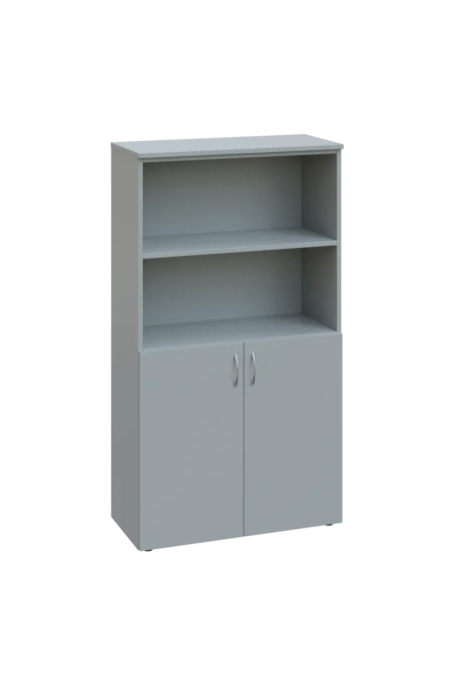 CN 4 - 8DN2 skříň, 2-dveřová/nika, 1450x800x400, šedá