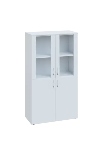 CN 4 - 8DS skříň, 4-dveřová/prosklená, 1450x800x400, bílá CN 4 - 8DS skříň, 4-dveřová/prosklená, 1450x800x400, bílá