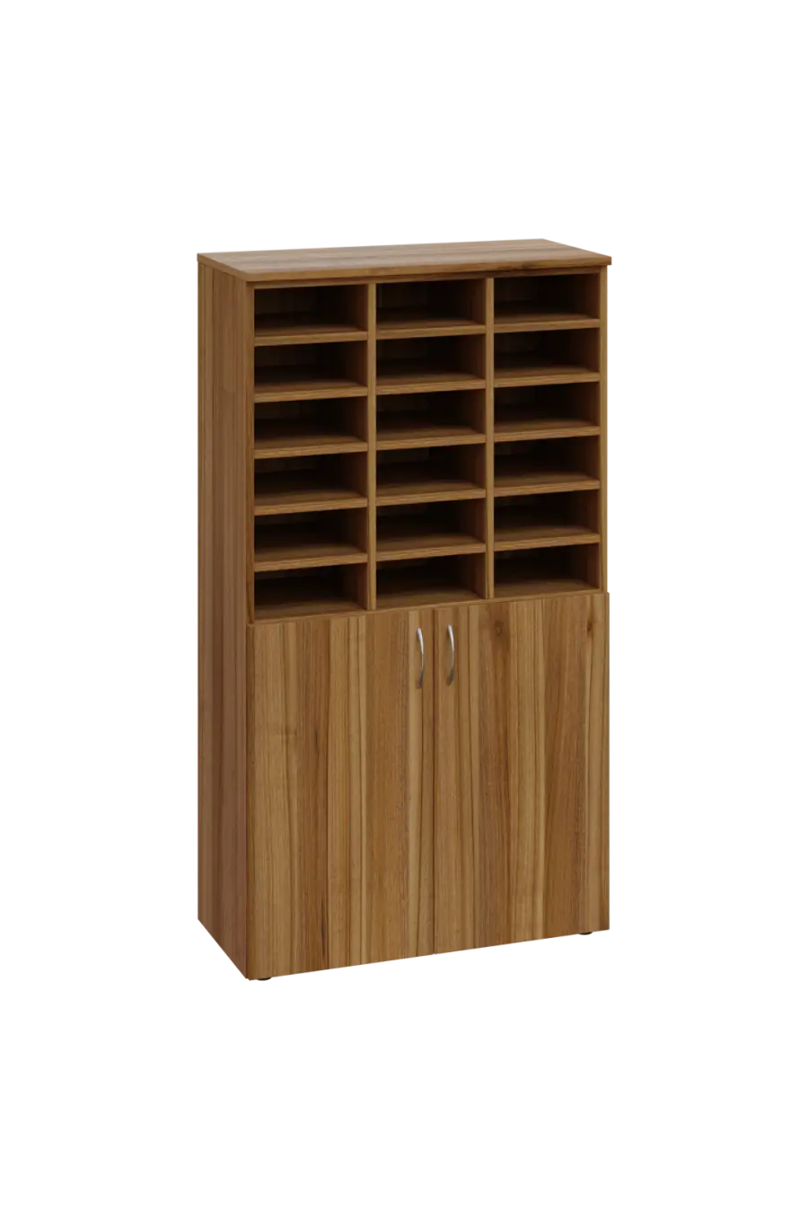 CRG - 4 skříň, 2-dveřová/registrační vložka, 1450x800x400, ořech světlý