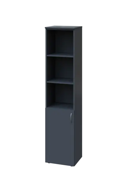 CN 5 - 4DN3 skříň, 1-dveřová/nika, levá, 1800x400x400, antracit