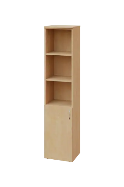 CN 5 - 4DN3 skříň, 1-dveřová/nika, levá, 1800x400x400, bříza světlá