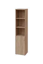 CN 5 - 4DN3 skříň, 1-dveřová/nika, levá, 1800x400x400, dub bardolino