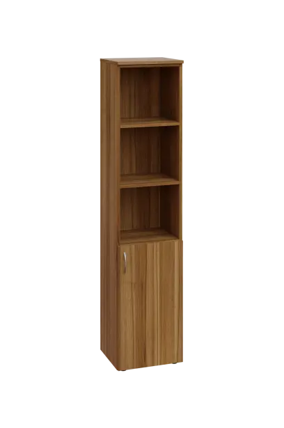 CN 5 - 4DN3 skříň, 1-dveřová/nika, pravá, 1800x400x400, ořech světlý