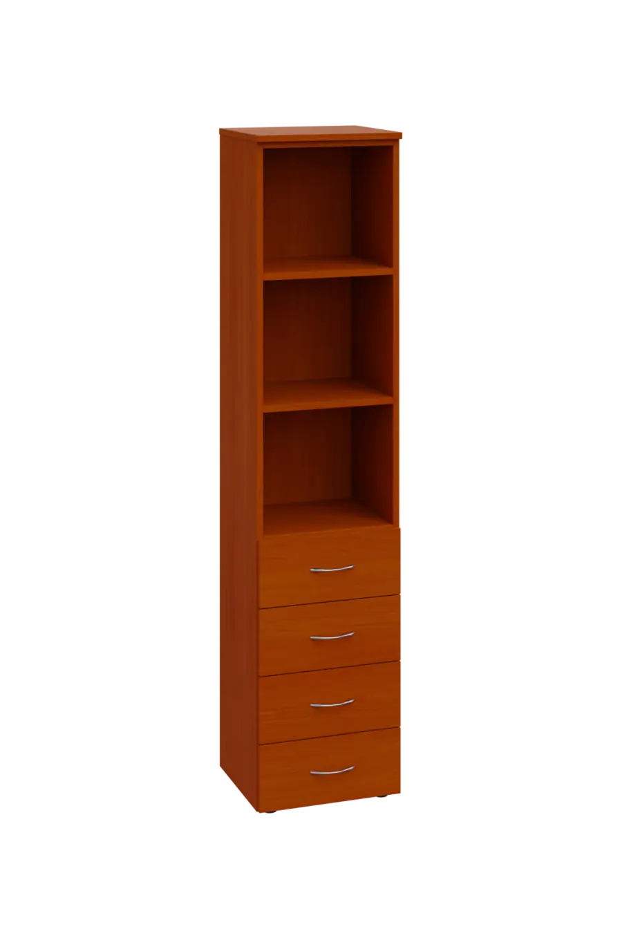 CN 5 - 44ZN skříň, 4-zásuvková/nika, 1800x400x400, třešeň šumavská