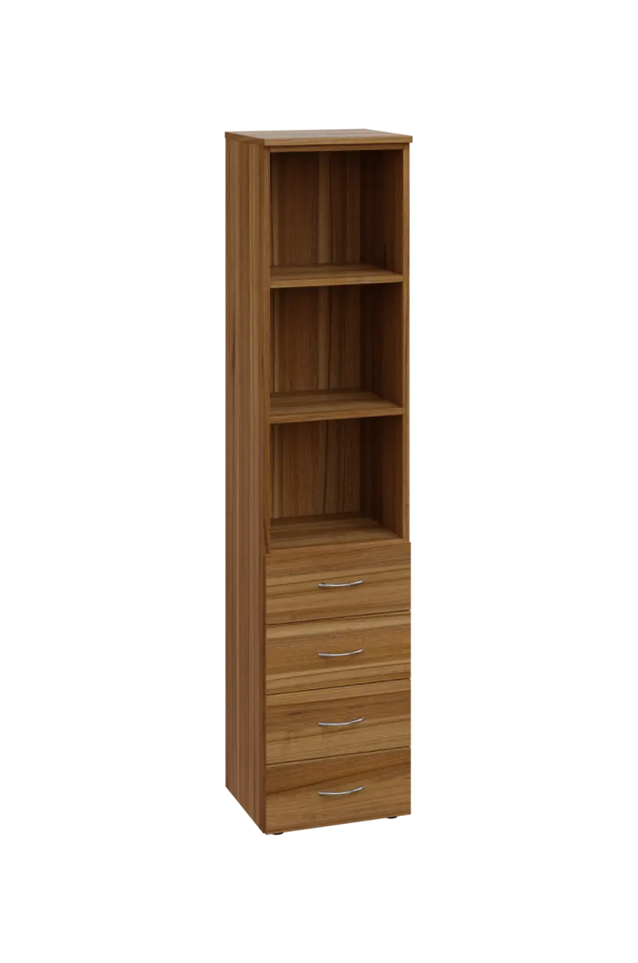 CN 5 - 44ZN skříň, 4-zásuvková/nika, 1800x400x400, ořech světlý