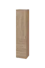 CN 5 - 44ZD skříň, 4-zásuvková/1-dveřová, levá, 1800x400x400, dub bardolino