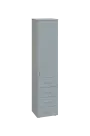 CN 5 - 44ZD skříň, 4-zásuvková/1-dveřová, pravá, 1800x400x400, šedá