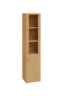 CN 5 - 4DS skříň, 2-dveřová/prosklená, pravá, 1800x400x400, javor horský