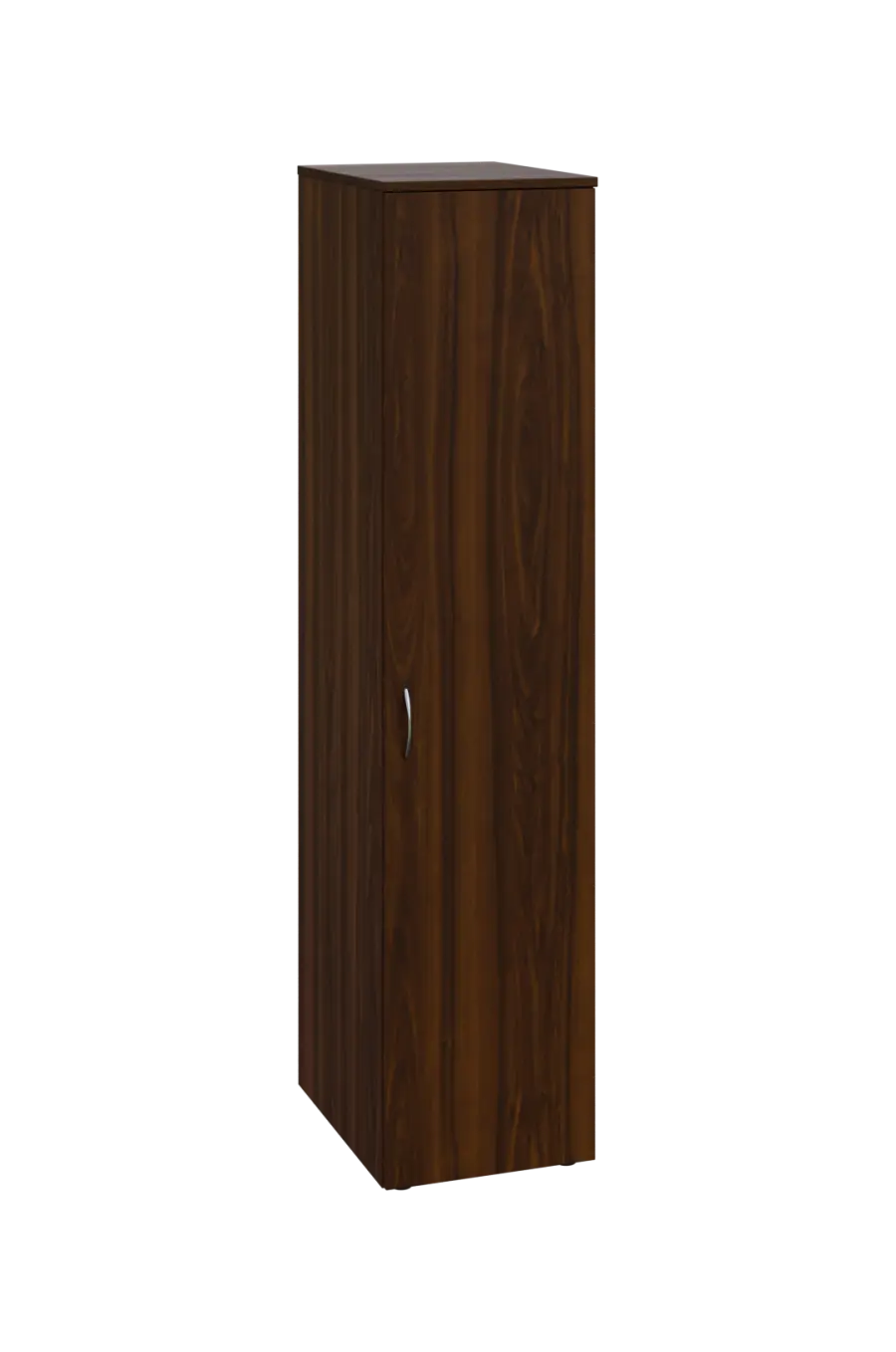 CST 5 - 42 šatní skříň, 1-dveřová, tyč, pravá, 1800x400x600, ořech královský