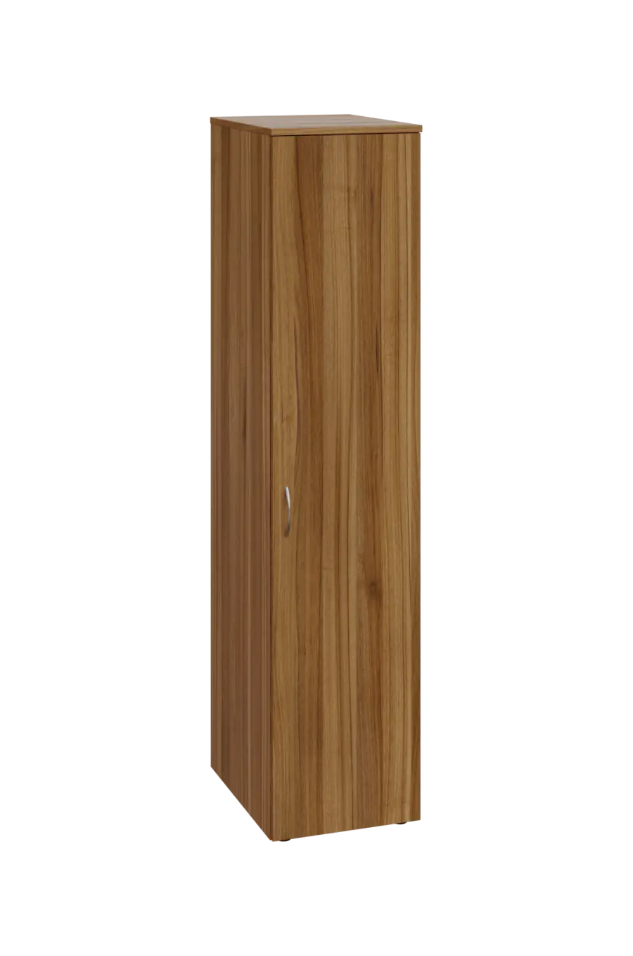 CST 5 - 42 šatní skříň, 1-dveřová, tyč, pravá, 1800x400x600, ořech světlý