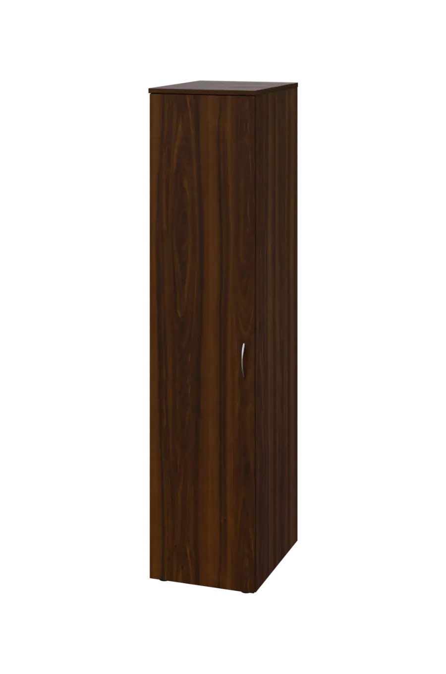 CST 5 - 42 šatní skříň, 1-dveřová, tyč, levá, 1800x400x600, ořech královský