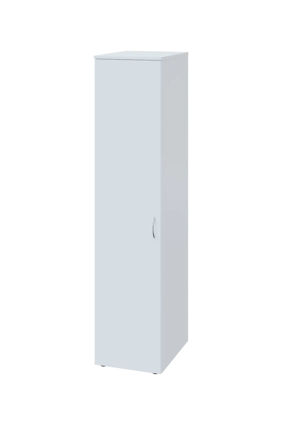 CST 5 - 42 šatní skříň, 1-dveřová, tyč, levá, 1800x400x600, bílá