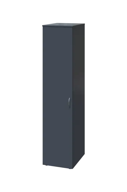 CST 5 - 42 šatní skříň, 1-dveřová, tyč, levá, 1800x400x600, antracit