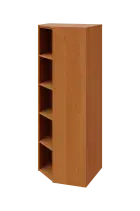 CV 5 - 7 skříň rohová, levá, 1800x700x700, olše jantar