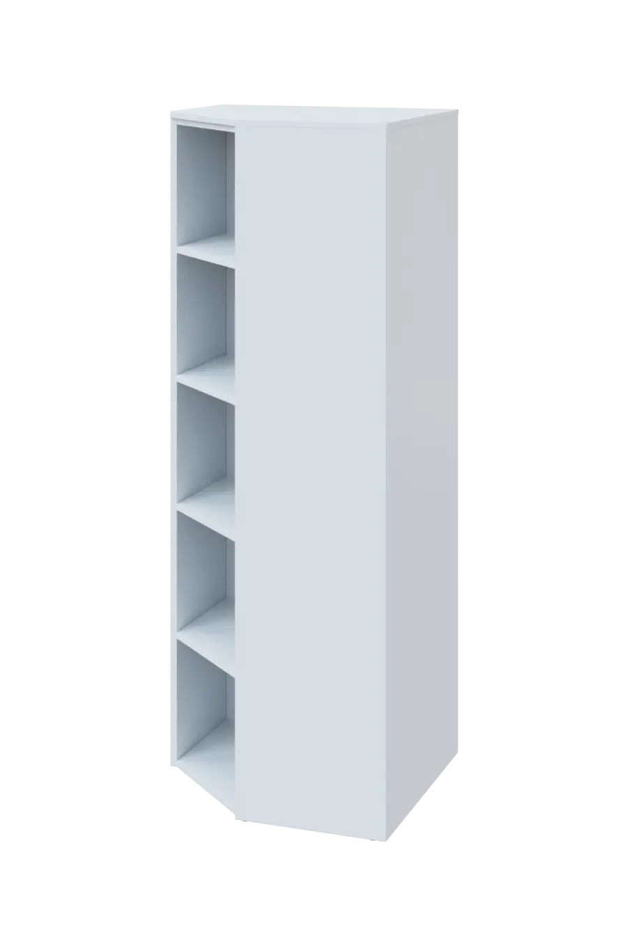 CV 5 - 7 skříň rohová, levá, 1800x700x700, bílá